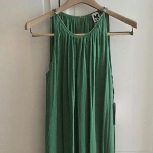 MISSONI Green Sleeveless dress, S, NWT